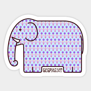 Elephant Sticker